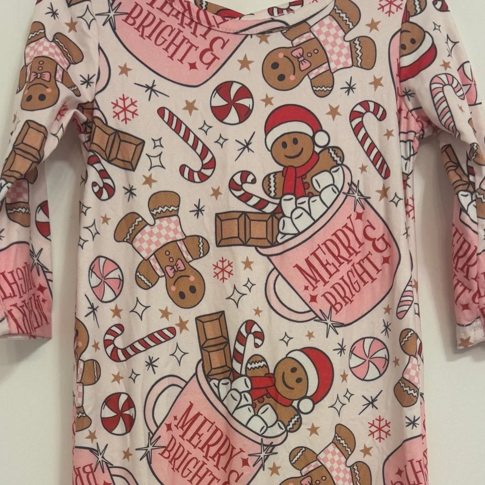 Marie Nicole Festive Gingerbread 12-18 One Piece